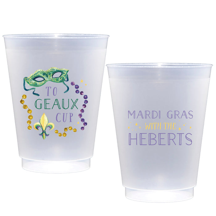 mardi gras | shatterproof frosted flex | digital