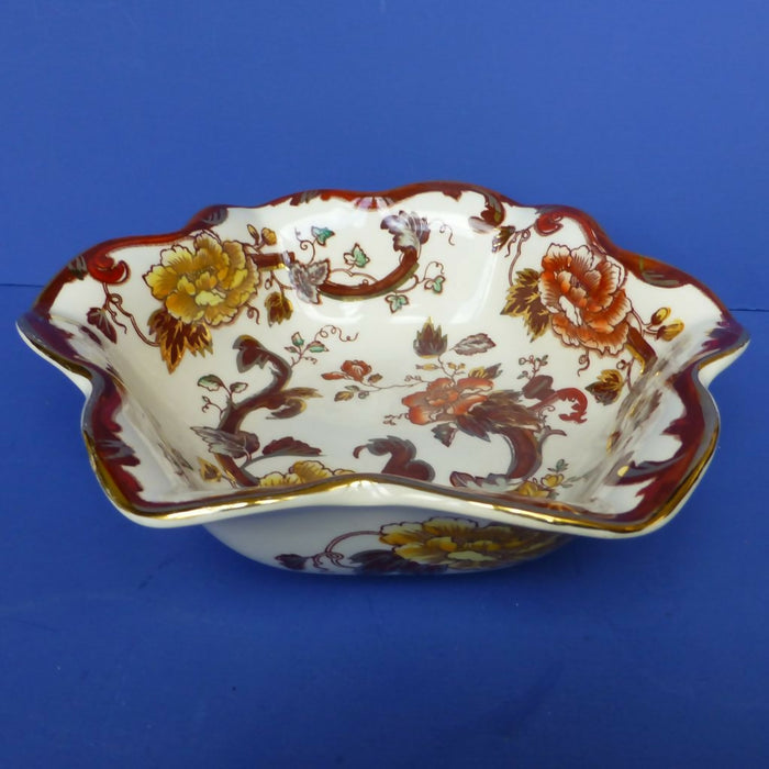 Masons Ironstone - Brown Velvet Fluted Bowl