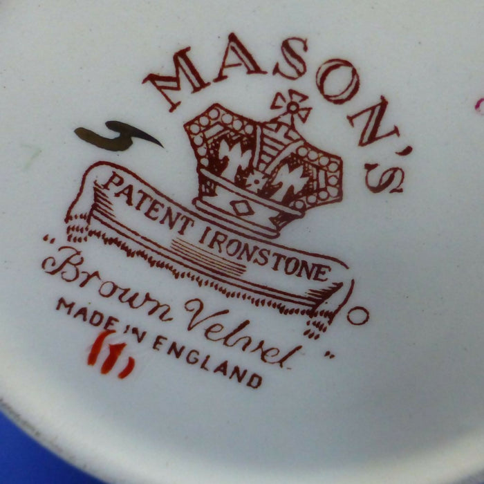 Masons Ironstone - Brown Velvet Ginger Jar