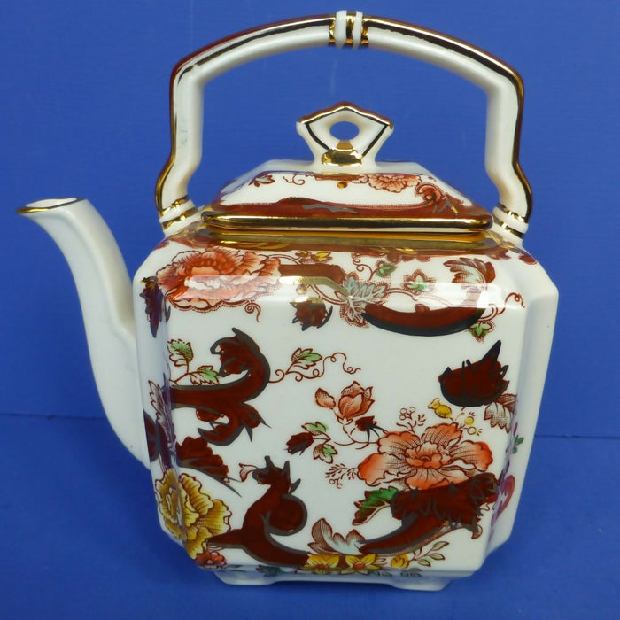 Masons Ironstone - Brown Velvet Kettle