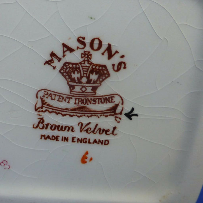 Masons Ironstone - Brown Velvet Nankin Jar