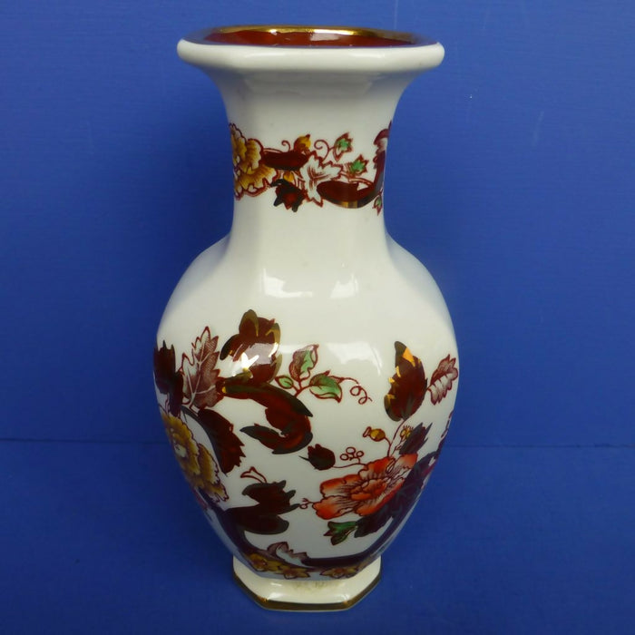 Masons Ironstone - Brown Velvet Small Indian Vase