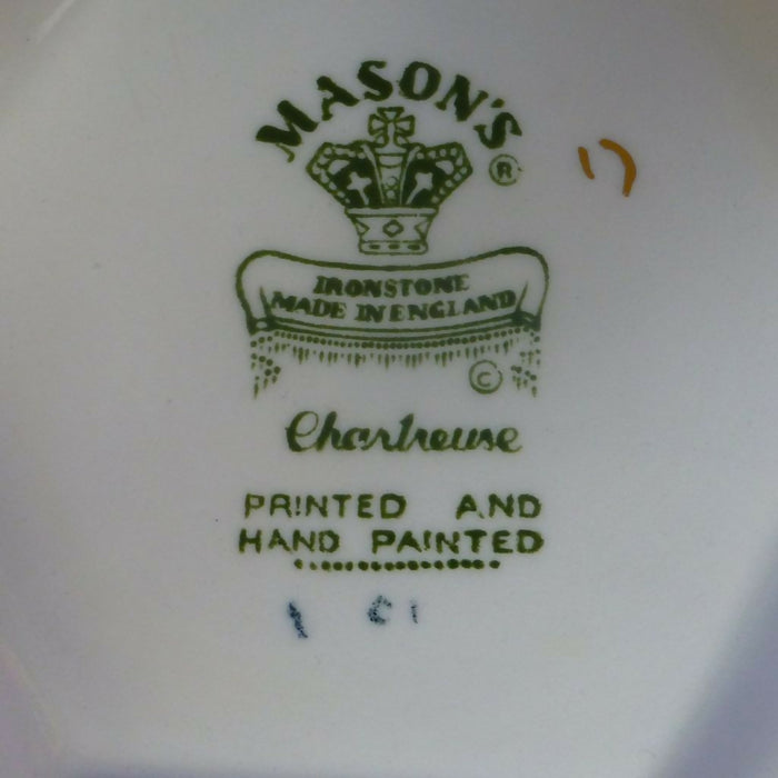 Masons Ironstone - Chartreuse Hexagonal Bowl