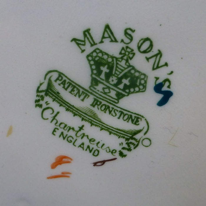 Masons Ironstone - Chartreuse Medium Fenton Jug