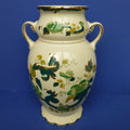 Masons Ironstone - Chartreuse Two Handled Vase