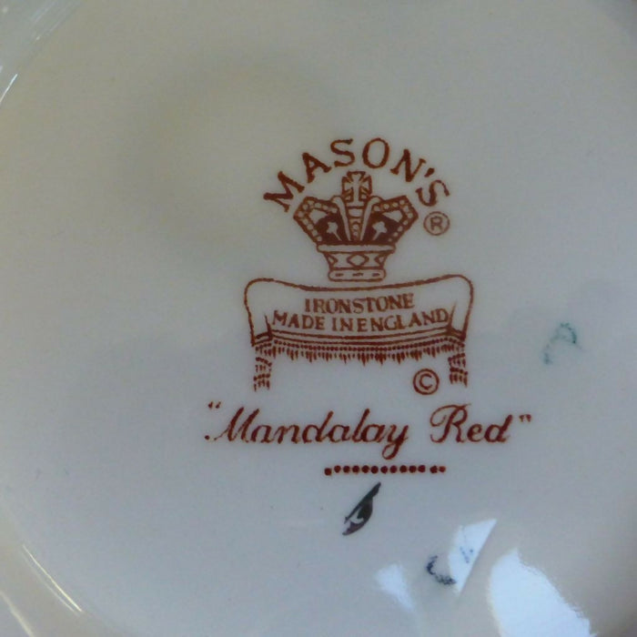 Masons Ironstone Red Mandalay Bowl