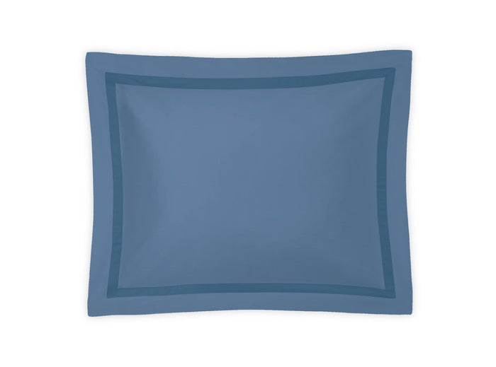 Pillow Sham in Matouk Nocturne Sea Blue Bedding | Fig Linens and Home
