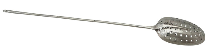 Mid 18th Century Silver Rat Tail Mote Spoon.
