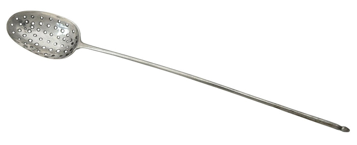 Mid 18th Century Silver Rat Tail Mote Spoon.