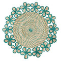 Mode Living Lanai Placemat blue green teal at Fig Linens and Home