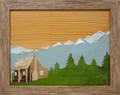 Montana Sky #1: Framed with Glass