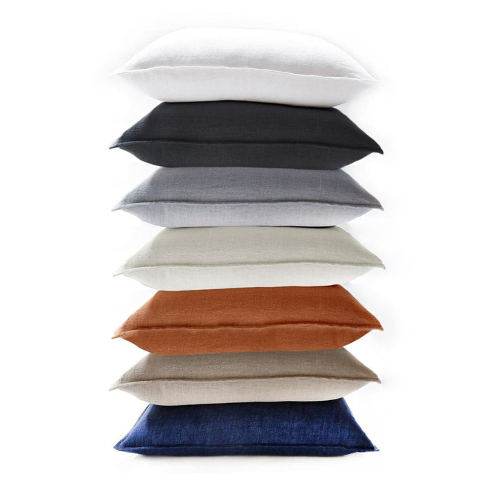 Fig Linens - Pom Pom at Home Montauk Big Throw Pillows with inserts