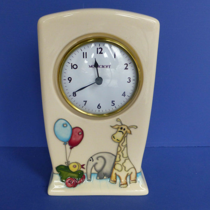 Moorcroft Nurseryware Clock By Nicola Slaney