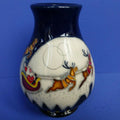Moorcroft Vase - Reindeer Flight By Vicky Lovatt