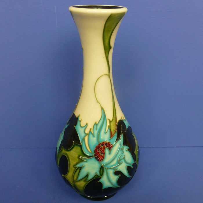 Moorcroft Vase - Sea Holly Vase By Emma Bossons