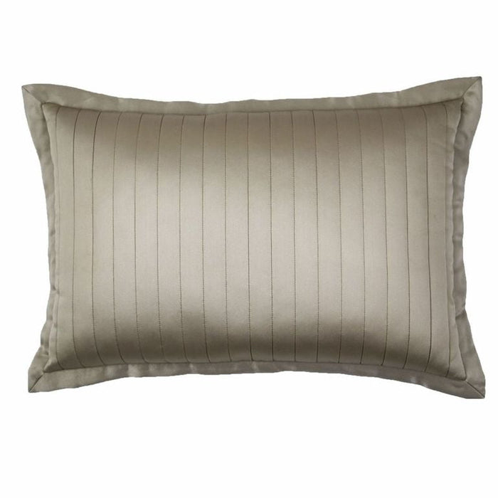Mystery Charmeuse Channel Sham Bedding by Ann Gish - Fig Linens