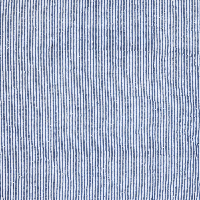John Robshaw Nandi Indigo Quilts and Shams by John Robshaw - Queen Quilt 92” x 92” Indigo Blue and White at FIG LINENS AND HOME - 7