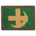 Needlepoint Card Wallet - Lambda Chi Alpha