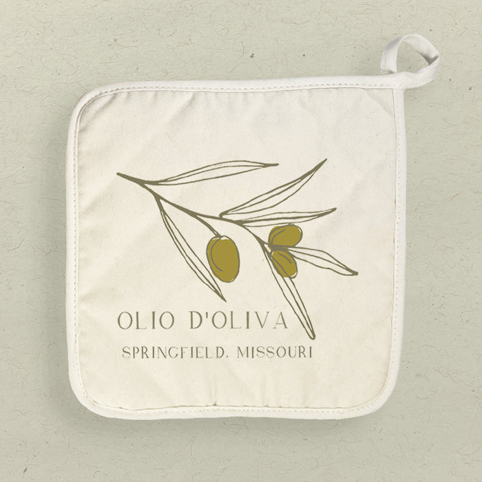 Olio d'Oliva City State - Custom Cotton Pot Holder