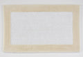 Front Origine 20x31 Ecru 101 Bath Rug by Abyss