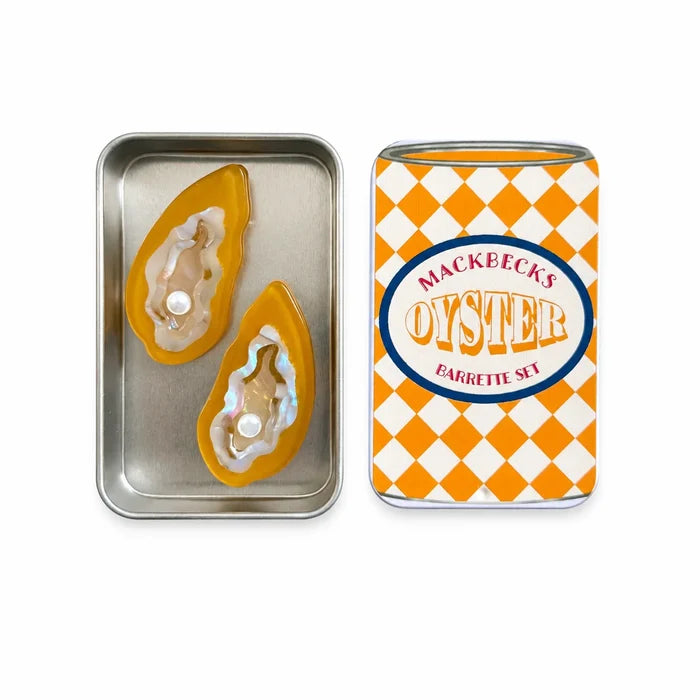 Oyster Barrette Set