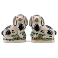 Pair of Staffordshire Bunnies