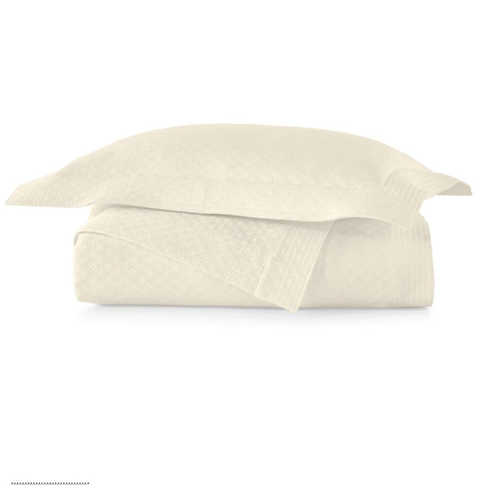 Peacock Alley Coverlet - Alyssa Ivory Natural Matelasse Bedding