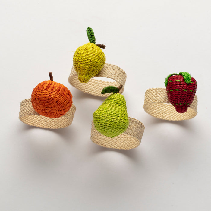 Pear Woven Napkin Ring
