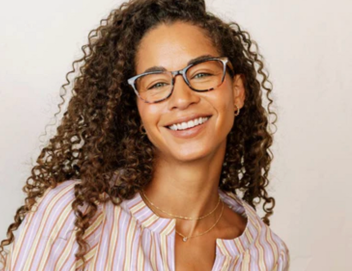 Peepers Winnie Blue Light Reading Glasses - Sand Quartz/Taupe