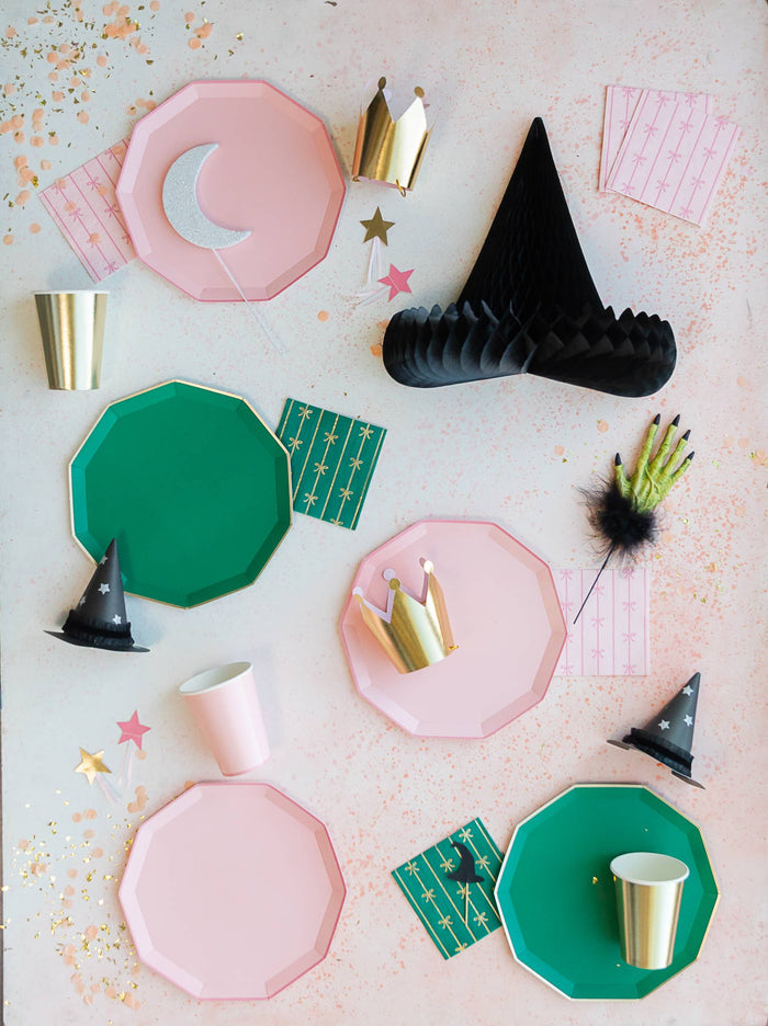 Petal Pink Premium Paper Dinner Plates - The Preppy Bunny