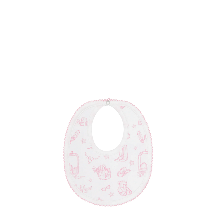 Pink Lone Star Toile Baby Collection