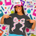 Pink School Bow