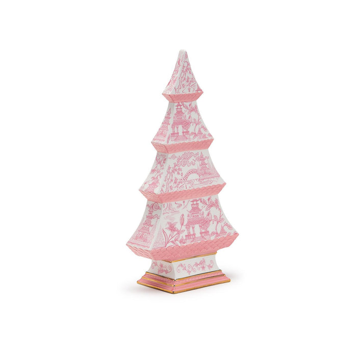 Pink & White Canton Tree