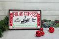 Polar Express Christmas Decorating Sign