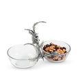 Rabbit Double Dish Condiment Server