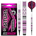 Red Dragon Artura Shocking Pink Soft Tip Dart Set - 20g