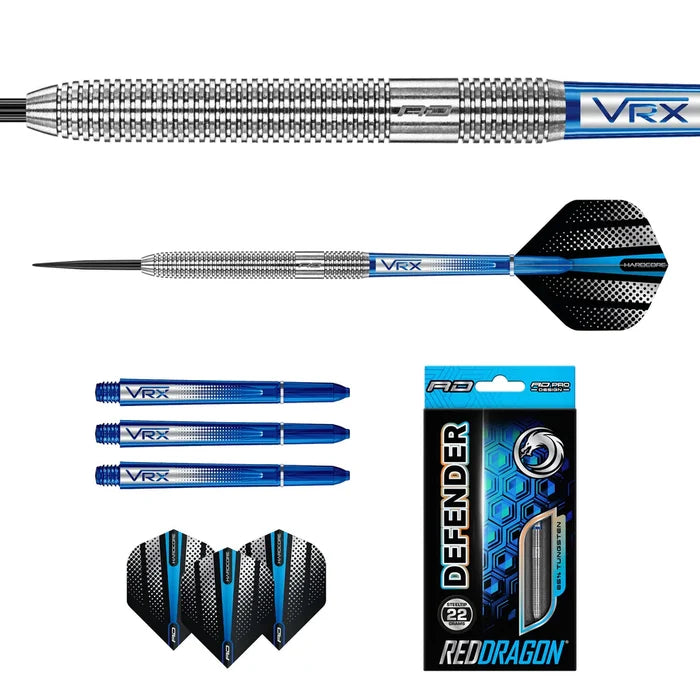 Red Dragon David Evans Steel Tip Dart Set - 22g