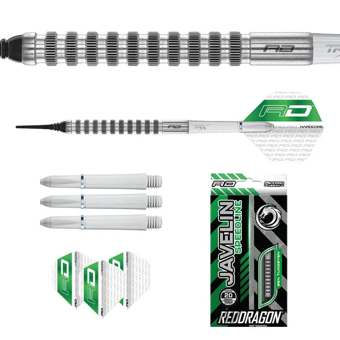 Red Dragon Javelin Speedline 20g Soft Tip Dart Set