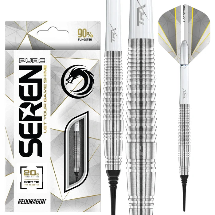 Red Dragon Seren 4 Pure Soft Tip Dart Set - 20g