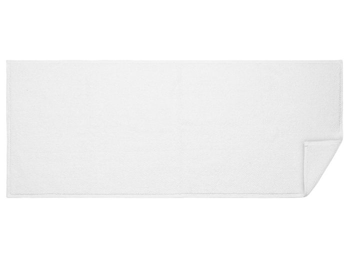 Matouk Reverie Extra-Long Bathroom Floor Rug at Fig Linens and Home