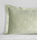 Pillow Sham - Sferra Rialto Willow Green at Fig Linens and Home