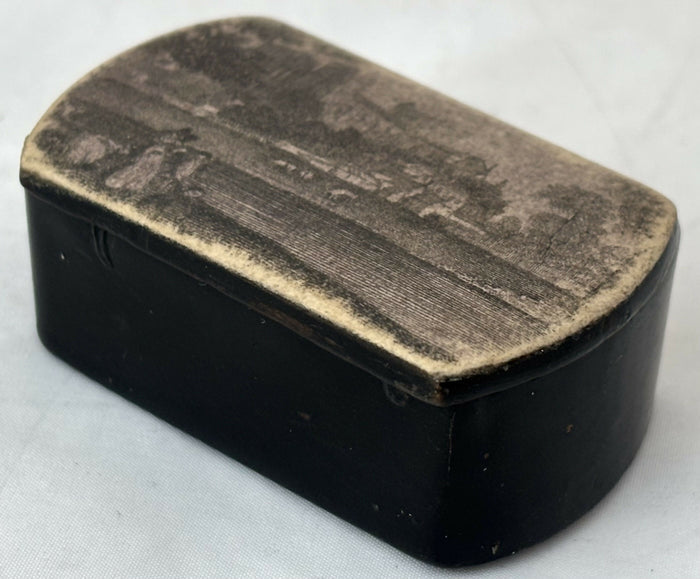 'Rippon Minster York', Ripon Cathedral Snuff Box. After Hearne, Byrne & Middiman.
