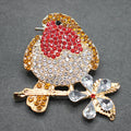 Robin brooch