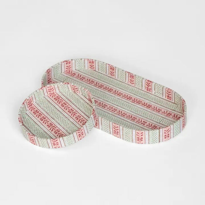 Round Desk Tray Set