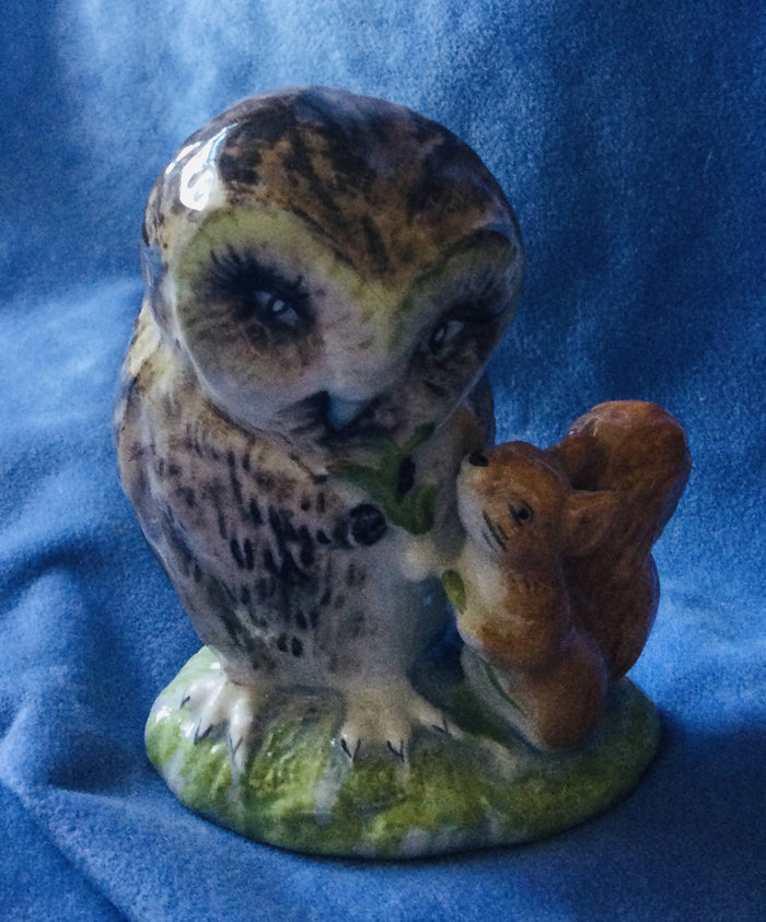 Royal Albert Beatrix Potter Figurine Royal Albert Old Mr Brown figure