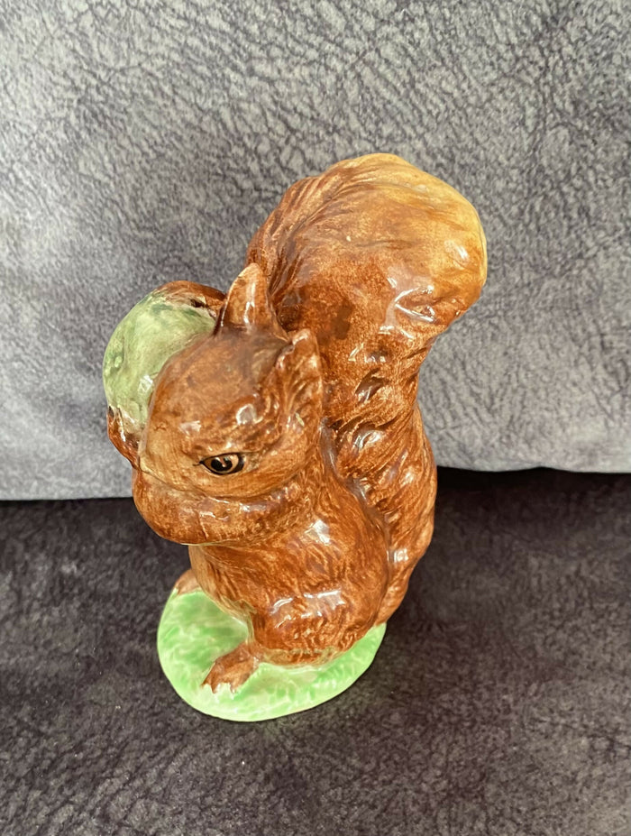 Royal Albert Squirrel Nutkin figurine Royal Albert Beatrix Potter squirrel Figure BP6