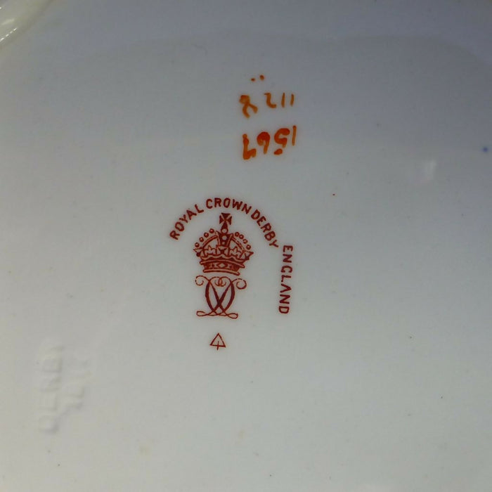 Royal Crown Derby Old Imari Fluted Dish / Sweet Tray