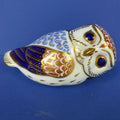 Royal Crown Derby Paperweight - Owl
