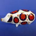 Royal crown Derby Paperweight Pig