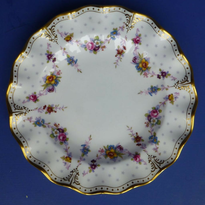 Royal Crown Derby Royal Antoinette Dinner Plate (2nd Quality)